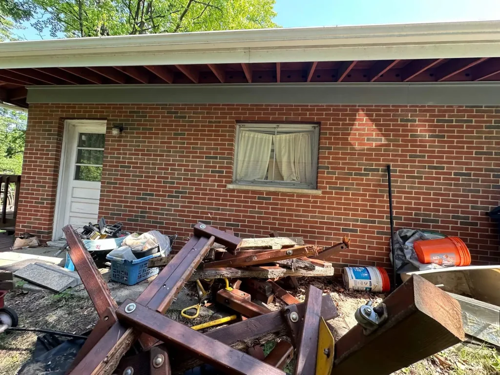 fire damage house st louis